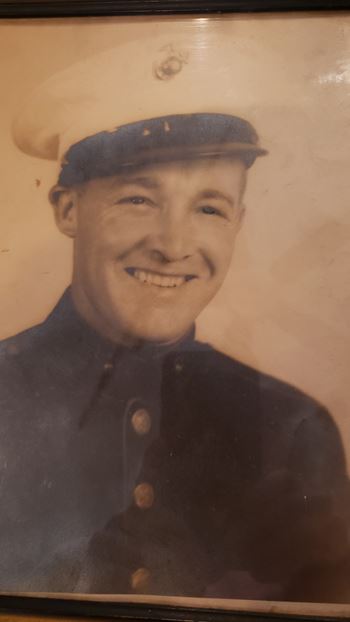 <i class="material-icons" data-template="memories-icon">stars</i><br/>Ishmael Lyons, Marine Corps<br/><div class='remember-wall-long-description'>Private Ishamel "Big Tommy" Lyons
Charlie Company, 5th Division
Hilo, Hawaii 
WW II</div><a class='btn btn-primary btn-sm mt-2 remember-wall-toggle-long-description' onclick='initRememberWallToggleLongDescriptionBtn(this)'>Learn more</a>