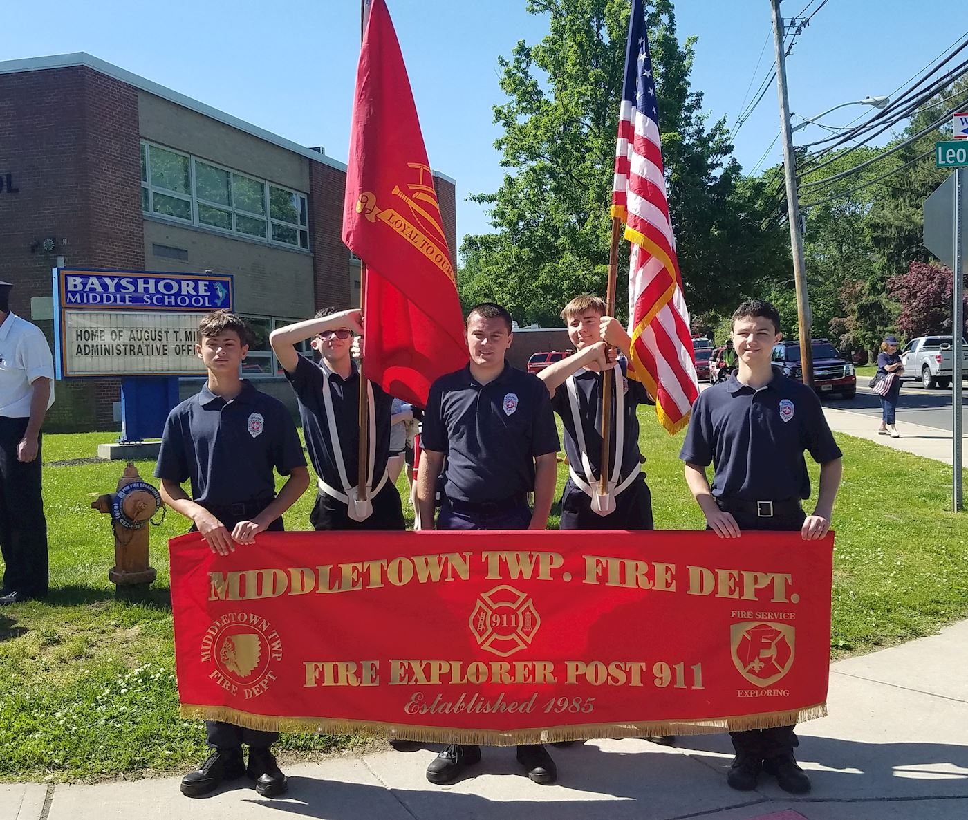 Pre-Parade Line Up