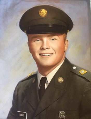 <i class="material-icons" data-template="memories-icon">account_balance</i><br/>Dale Conroy, Army<br/><div class='remember-wall-long-description'>My father Dale Wayne Conroy, In 1964, he was drafted into the US Army and proudly served his country during the Vietnam War.</div><a class='btn btn-primary btn-sm mt-2 remember-wall-toggle-long-description' onclick='initRememberWallToggleLongDescriptionBtn(this)'>Learn more</a>