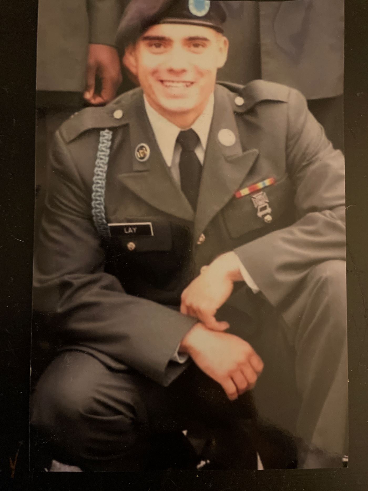 <i class="material-icons" data-template="memories-icon">cloud</i><br/>Travis Daniel  Lay, Army<br/>Posted by: Gregory Lay<br/><div class='remember-wall-long-description'>
  You are Loved and dearly missed. Rest In Peace sweet soul. Thank you for your dedication and service. Triple Purple Heart recipient</div><a class='btn btn-primary btn-sm mt-2 remember-wall-toggle-long-description' onclick='initRememberWallToggleLongDescriptionBtn(this)'>Learn more</a>