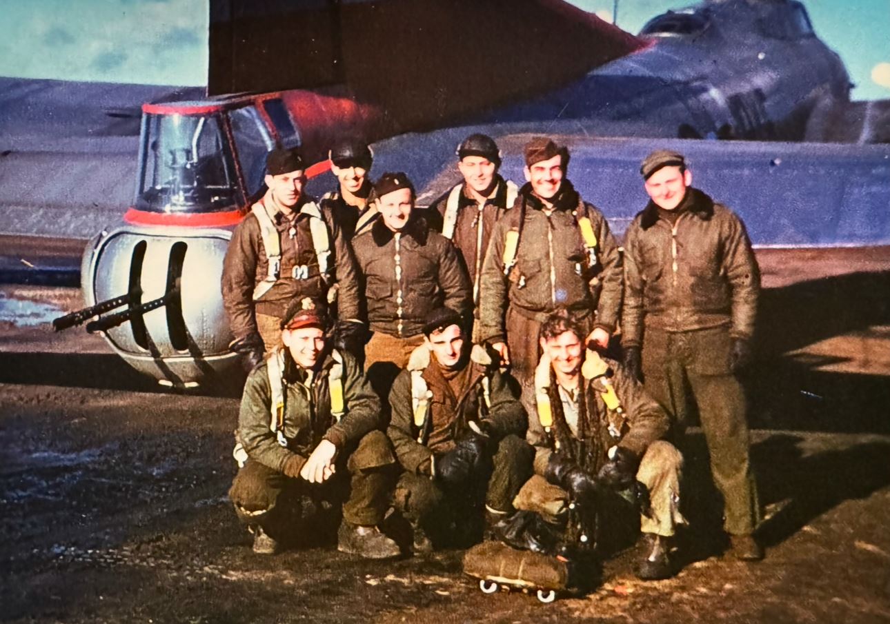 <i class="material-icons" data-template="memories-icon">chat_bubble</i><br/>DJ Merideth, Jr.<br/><div class='remember-wall-long-description'>Snetterton Heath Air Base, England. D,J. Is on the front row, far left</div><a class='btn btn-primary btn-sm mt-2 remember-wall-toggle-long-description' onclick='initRememberWallToggleLongDescriptionBtn(this)'>Learn more</a>