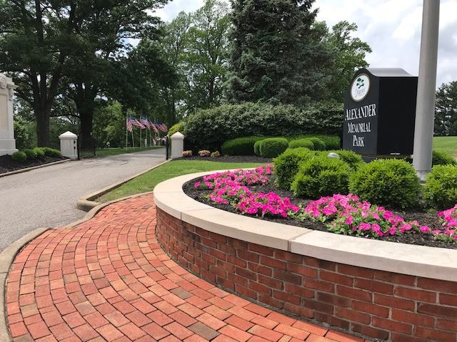 Flags on Memorial Day