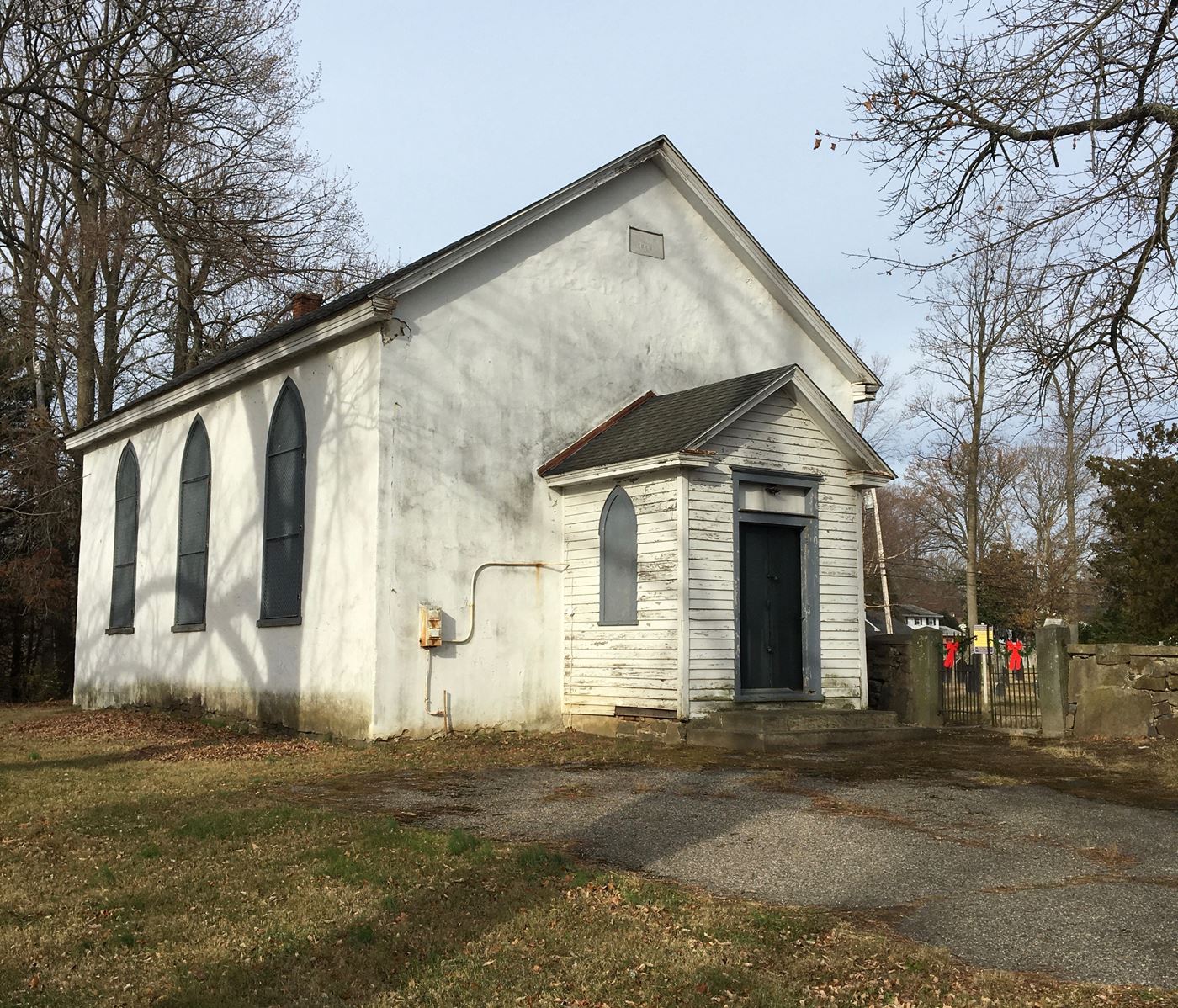 The Newark Union Church was built in 1845.