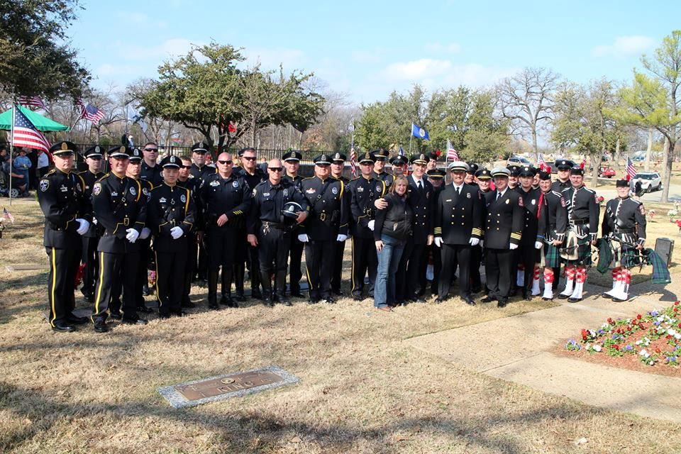 Irving Fire Department and Irving Police Department Chiefs and Honor Guard 