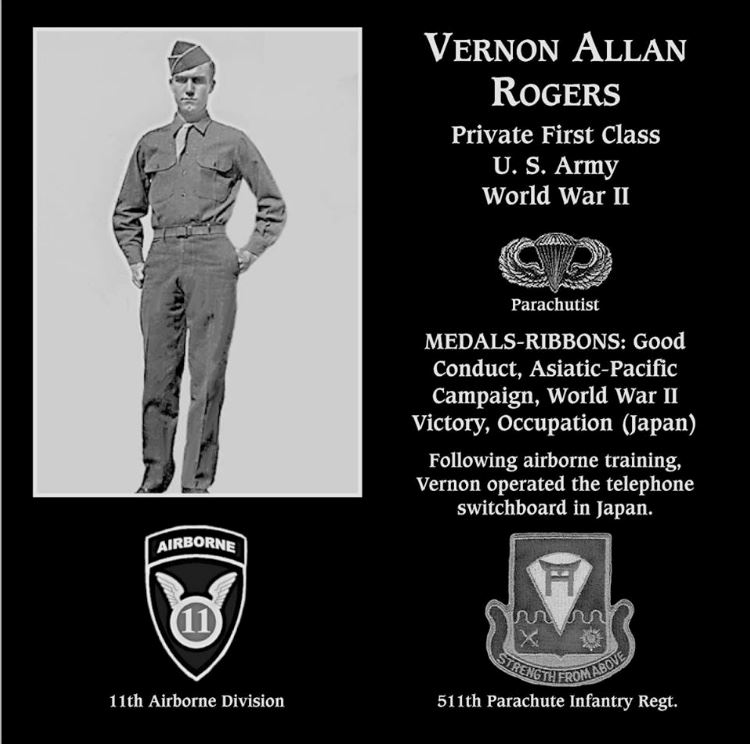 <i class="material-icons" data-template="memories-icon">stars</i><br/>Vernon Rogers, Army<br/><div class='remember-wall-long-description'>In honor of my dad, Vernon Rogers, who is a living veteran of WWII.</div><a class='btn btn-primary btn-sm mt-2 remember-wall-toggle-long-description' onclick='initRememberWallToggleLongDescriptionBtn(this)'>Learn more</a>