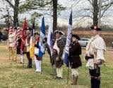 Sevier Ranging Company ready to do 21-Gun Salute Volley