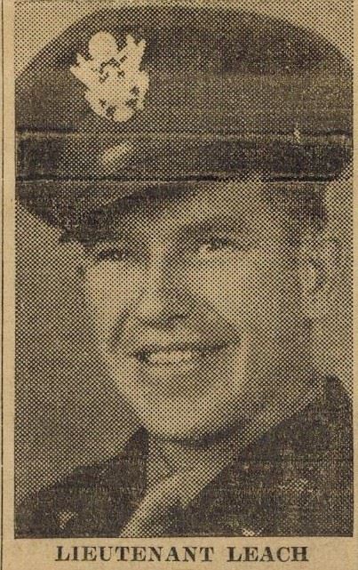 <i class="material-icons" data-template="memories-icon">account_balance</i><br/>John R Leach Jr<br/><div class='remember-wall-long-description'>John R Leach, Jr. beloved son, brother, and husband who was KIA on 7 May 1944 co-piloting a B-17 over Germany. He is buried in Belgium. RIP Uncle J R.</div><a class='btn btn-primary btn-sm mt-2 remember-wall-toggle-long-description' onclick='initRememberWallToggleLongDescriptionBtn(this)'>Learn more</a>