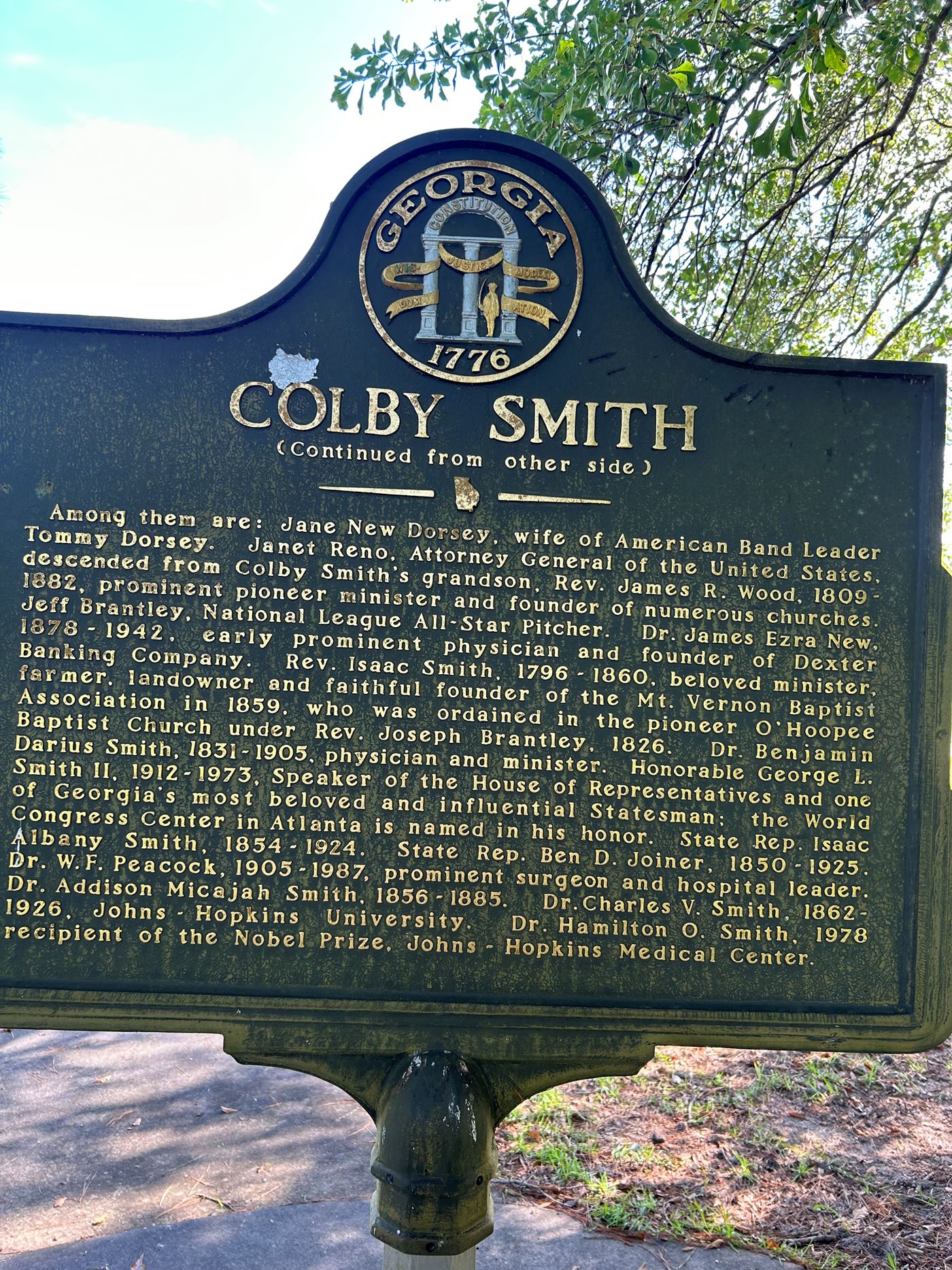 <i class="material-icons" data-template="memories-icon">cloud</i><br/>Colesby (Colby) Smith<br/><div class='remember-wall-long-description'>Colesby (Colby) Smith
June 1751 – 1835
American Revolutionary War, North Carolina Militia
Husband of Rebecca Anne Henry Smith</div><a class='btn btn-primary btn-sm mt-2 remember-wall-toggle-long-description' onclick='initRememberWallToggleLongDescriptionBtn(this)'>Learn more</a>