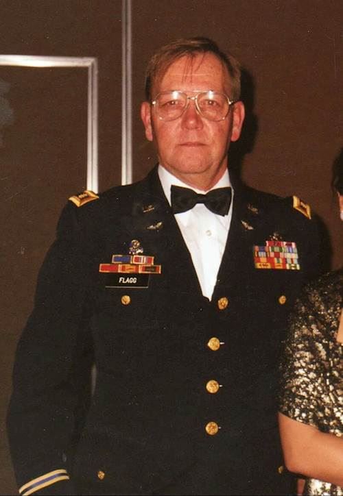 <i class="material-icons" data-template="memories-icon">cloud</i><br/>Ernest Bruce Flagg<br/><div class='remember-wall-long-description'>In memory of my dad MAJ. Ernest Bruce Flagg. I love and miss him so much.</div><a class='btn btn-primary btn-sm mt-2 remember-wall-toggle-long-description' onclick='initRememberWallToggleLongDescriptionBtn(this)'>Learn more</a>