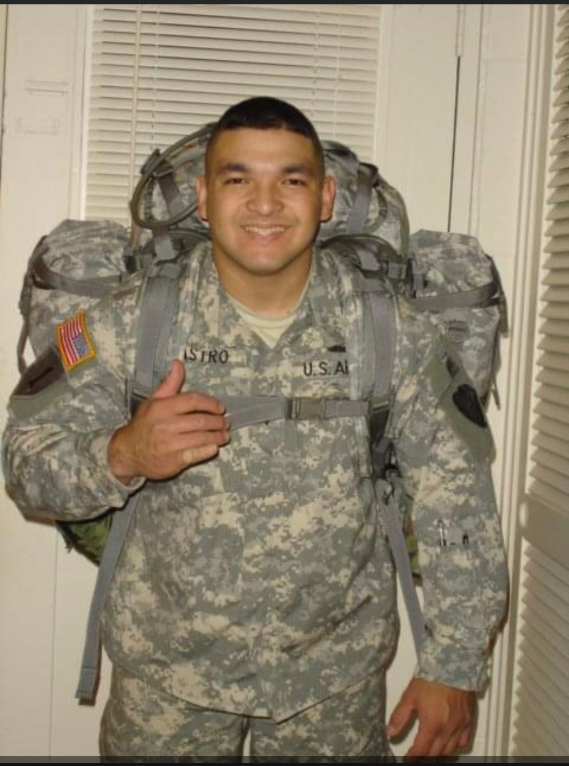 <i class="material-icons" data-template="memories-icon">message</i><br/>Jesse Joel J.  Castro, Army<br/><div class='remember-wall-long-description'>Forever in our Hearts
+Sgt. Jesse Joel J. Castro</div><a class='btn btn-primary btn-sm mt-2 remember-wall-toggle-long-description' onclick='initRememberWallToggleLongDescriptionBtn(this)'>Learn more</a>