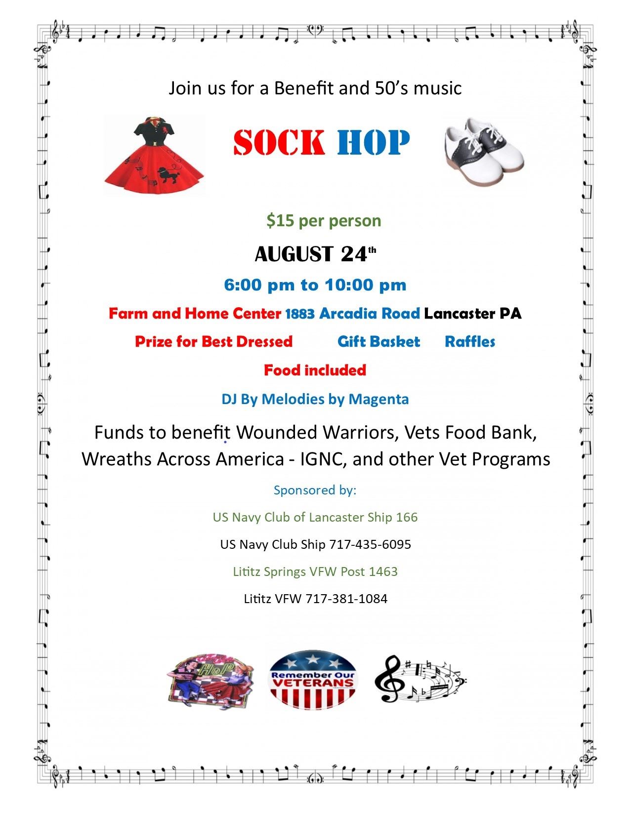 Sock Hop Aug 24