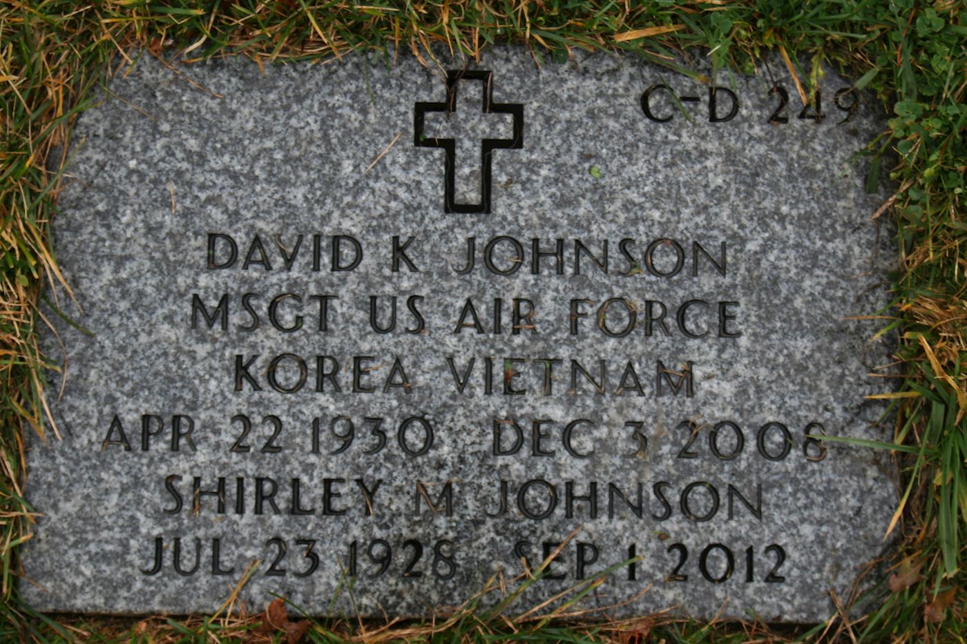 <i class="material-icons" data-template="memories-icon">card_giftcard</i><br/>David Johnson<br/><div class='remember-wall-long-description'>To my Father, MSGT David K Johnson of the 128th Air Refueling Wing. You taught me what it means to be a man and to fight for my family. I only wish you were here to help me become the Grandfather of mine that you were to the 3 of yours. I hope I have made you proud!</div><a class='btn btn-primary btn-sm mt-2 remember-wall-toggle-long-description' onclick='initRememberWallToggleLongDescriptionBtn(this)'>Learn more</a>