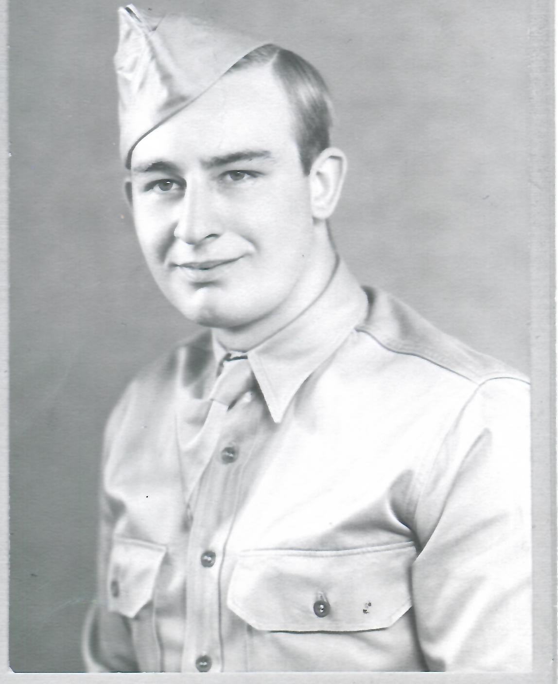 <i class="material-icons" data-template="memories-icon">account_balance</i><br/>Archie Eugene Leonard, Army<br/><div class='remember-wall-long-description'>Inducted into the U S Army at Jefferson Barracks, Missouri on January 7, 1942 during WWII.  He was wounded in New Guinea on May 5, 1943. He was Honorably discharged on July 31, 1945 as P.F.C.He was awarded a Bronze Star, Purple Heart, Good Conduct Medal, Presidential Unit Emblem, American Campaign Medal, Atlantic Pacific Campaign Medal, WWII Victory Medal, Combat Infantryman Badge, Honorable Service lapel button WWII. 

Thank you Daddy for your service to our Country and all you did for our family. We miss you,
Love, 
Rob & Trudy Leonard Miley & Family</div><a class='btn btn-primary btn-sm mt-2 remember-wall-toggle-long-description' onclick='initRememberWallToggleLongDescriptionBtn(this)'>Learn more</a>