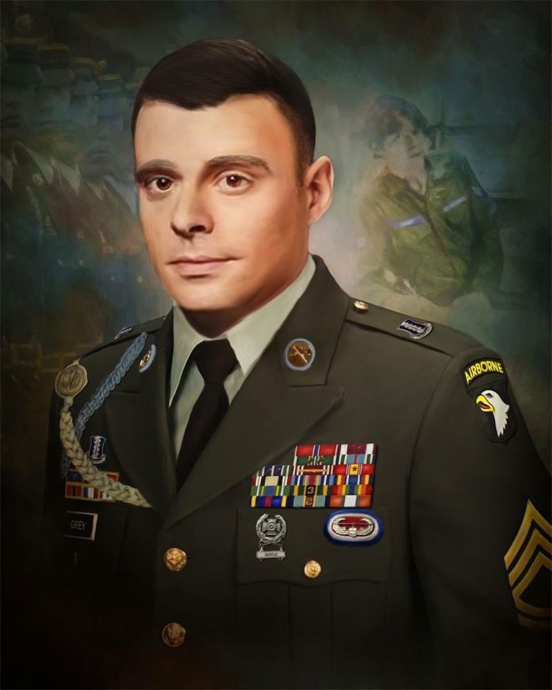 <i class="material-icons" data-template="memories-icon">account_balance</i><br/>Philip John Grey, Army, SFC<br/>Born 5/4/1957<br/>Passed on 2/27/2018<br/>Posted by: Patricia Grey<br/><div class='remember-wall-long-description'>In Memory Of SFC Philip John Grey - Retired US Army</div><a class='btn btn-primary btn-sm mt-2 remember-wall-toggle-long-description' onclick='initRememberWallToggleLongDescriptionBtn(this)'>Learn more</a>