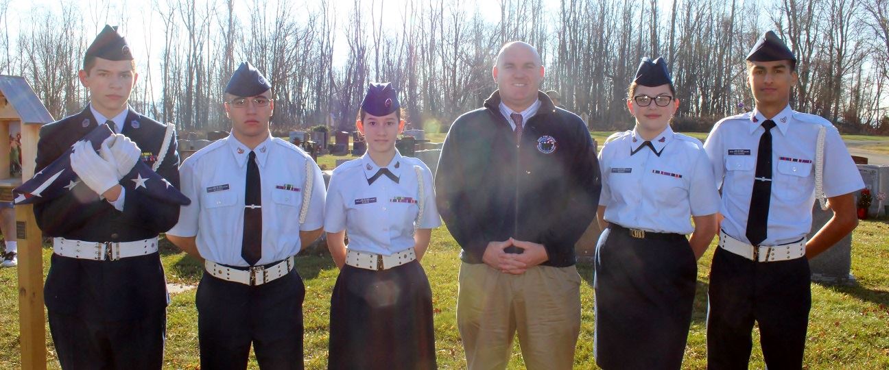 WAA 2015 - our color guard with Assemblyman Kieran Lalor