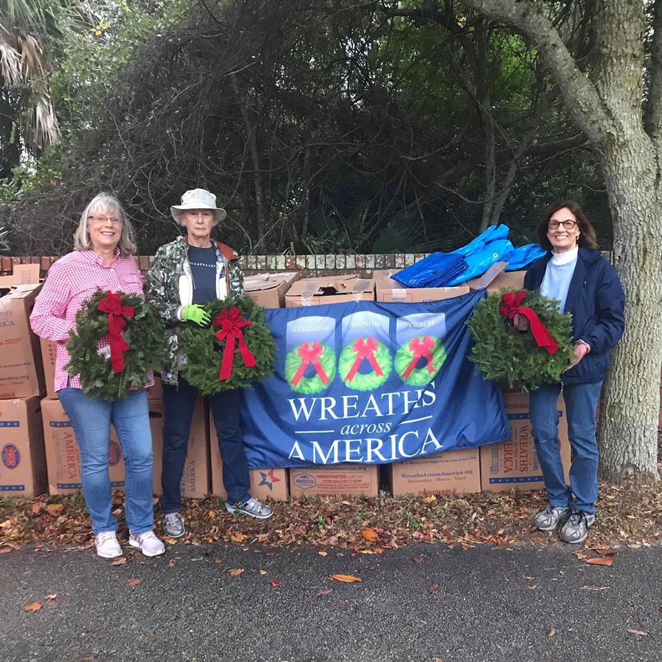 27 Boxes of Beautiful Wreaths  Dee, Sandy and Betsy