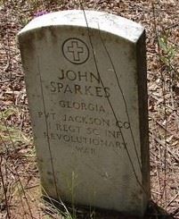 <i class="material-icons" data-template="memories-icon">chat_bubble</i><br/>John Sparkes<br/><div class='remember-wall-long-description'>John Sparkes Private Jackson Co., 1st Regiment, South Carolina Infantry Revolutionary War March 27th, 1755 - unknown</div><a class='btn btn-primary btn-sm mt-2 remember-wall-toggle-long-description' onclick='initRememberWallToggleLongDescriptionBtn(this)'>Learn more</a>