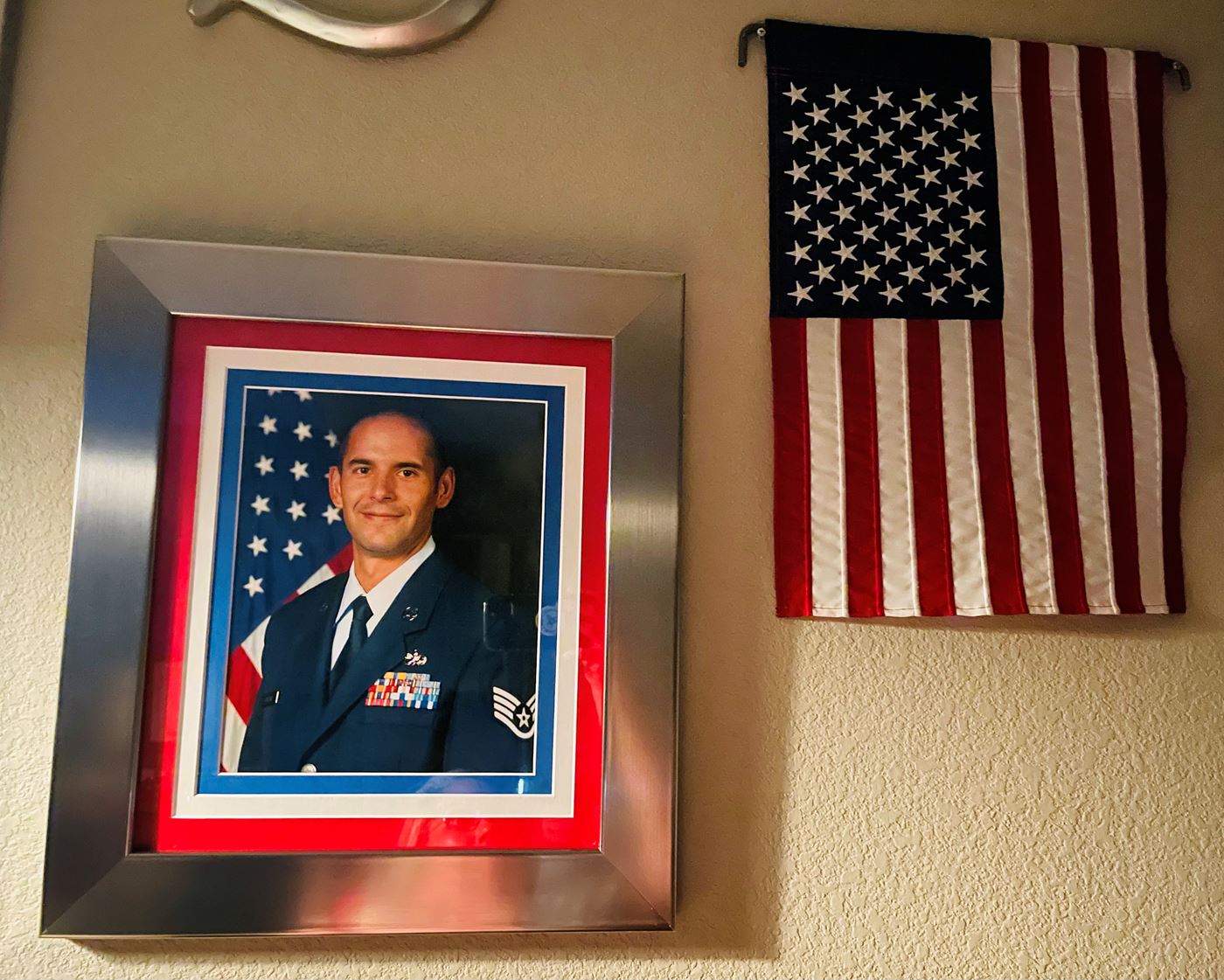 <i class="material-icons" data-template="memories-icon">message</i><br/>Adrian Salazar, Air Force<br/><div class='remember-wall-long-description'>Proud wife to this amazing veteran.</div><a class='btn btn-primary btn-sm mt-2 remember-wall-toggle-long-description' onclick='initRememberWallToggleLongDescriptionBtn(this)'>Learn more</a>