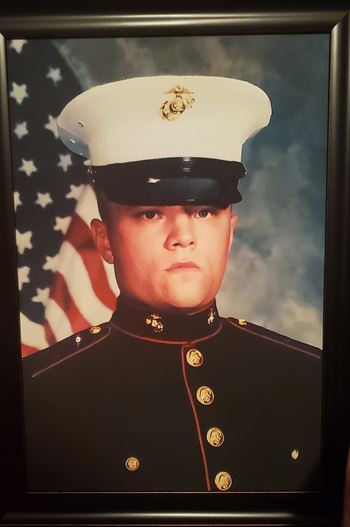<i class="material-icons" data-template="memories-icon">account_balance</i><br/>Randy  Wood, Marine Corps<br/><div class='remember-wall-long-description'>My husband LCpl Randy Wood.</div><a class='btn btn-primary btn-sm mt-2 remember-wall-toggle-long-description' onclick='initRememberWallToggleLongDescriptionBtn(this)'>Learn more</a>
