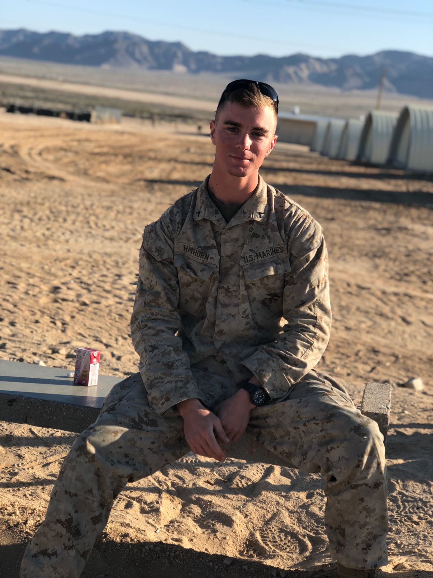 <i class="material-icons" data-template="memories-icon">chat_bubble</i><br/><br/><div class='remember-wall-long-description'>In memory of my little brother CPL Conley Reece Hathorn. We’ll always have a seat at the table for you, bub.</div><a class='btn btn-primary btn-sm mt-2 remember-wall-toggle-long-description' onclick='initRememberWallToggleLongDescriptionBtn(this)'>Learn more</a>