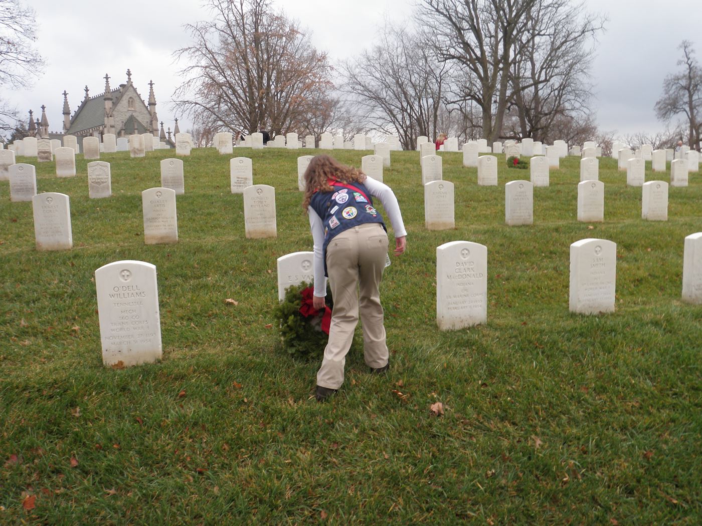 Crown Hill Wreath Placing Ceremony - December 2015