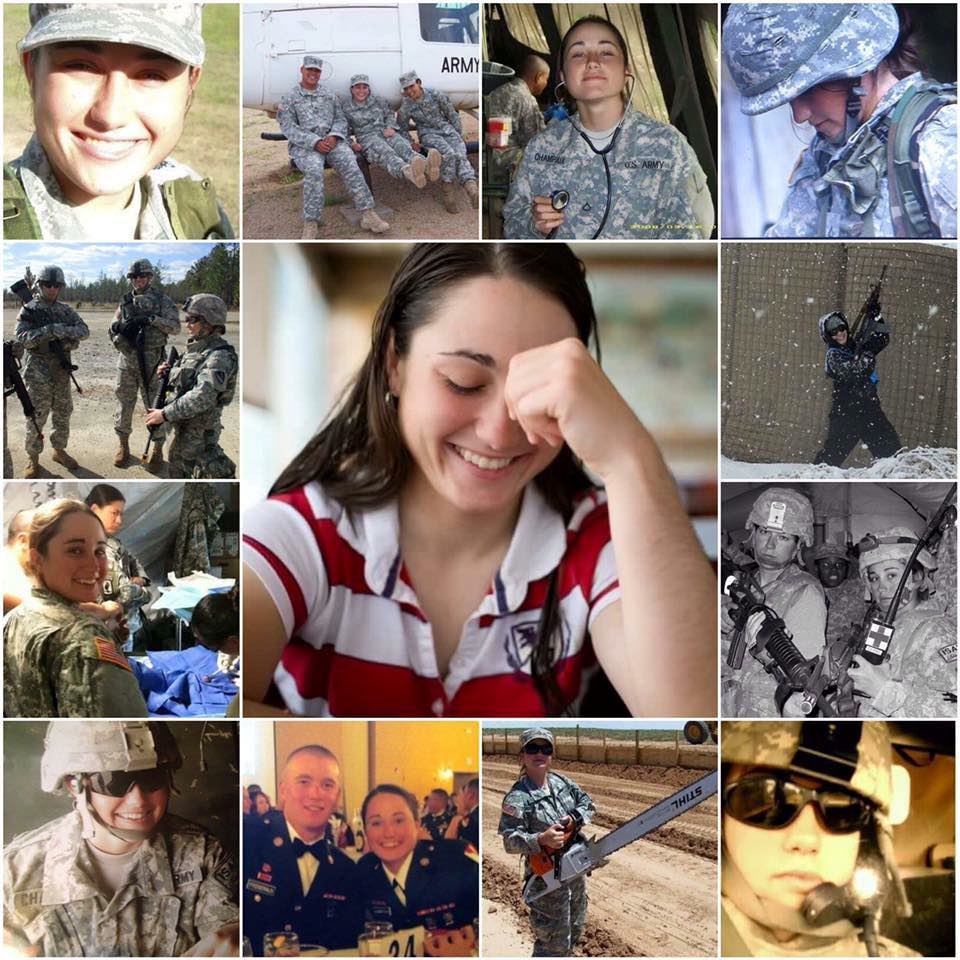 <i class="material-icons" data-template="memories-icon">account_balance</i><br/>Sophie  Champoux, Army, SGT<br/><div class='remember-wall-long-description'>In loving Memory of Sgt Sophie Champoux. We shall always remember your smile, your laugh, your zest for life!! We will never forget you!!</div><a class='btn btn-primary btn-sm mt-2 remember-wall-toggle-long-description' onclick='initRememberWallToggleLongDescriptionBtn(this)'>Learn more</a>