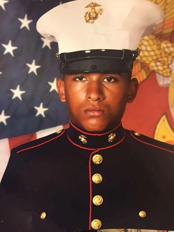<i class="material-icons" data-template="memories-icon">stars</i><br/>Tyrell walaski, Marine Corps<br/><div class='remember-wall-long-description'>
 LCpl Tyrell Jaylon Walaski 
US Marine Corp E-3 
Never forgotten …. 
Fly High Rell …</div><a class='btn btn-primary btn-sm mt-2 remember-wall-toggle-long-description' onclick='initRememberWallToggleLongDescriptionBtn(this)'>Learn more</a>