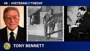 Tony Bennett VA Veteran of The Day