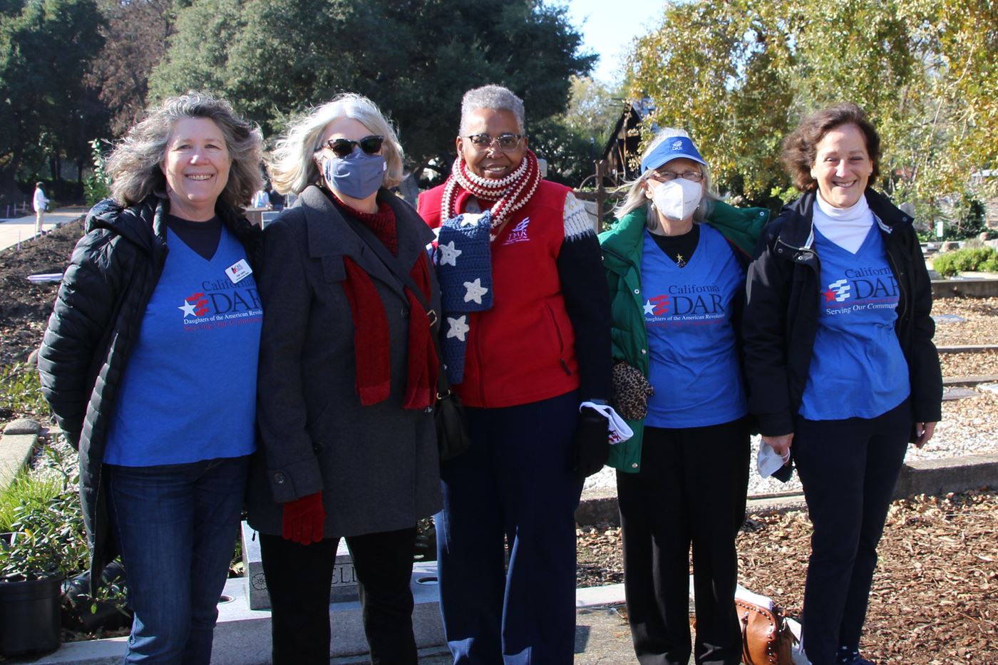 So proud to honor our veterans in this historic cemetery