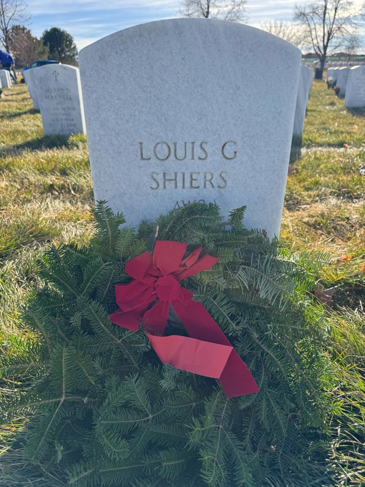 <i class="material-icons" data-template="memories-icon">chat_bubble</i><br/>Louis G Shiers, Navy, AW2<br/>Passed on 2/19/2017<br/>Posted by: Donna Wagner<br/><div class='remember-wall-long-description'>“Hey Neighbor”… thinking of you and your beautiful family this Christmas season with a special wreath. You would be so proud of all of them!! Thank you for your service and the many years of laughter and Husker jokes at the Post Office. You are missed! -Donna</div><a class='btn btn-primary btn-sm mt-2 remember-wall-toggle-long-description' onclick='initRememberWallToggleLongDescriptionBtn(this)'>Learn more</a>