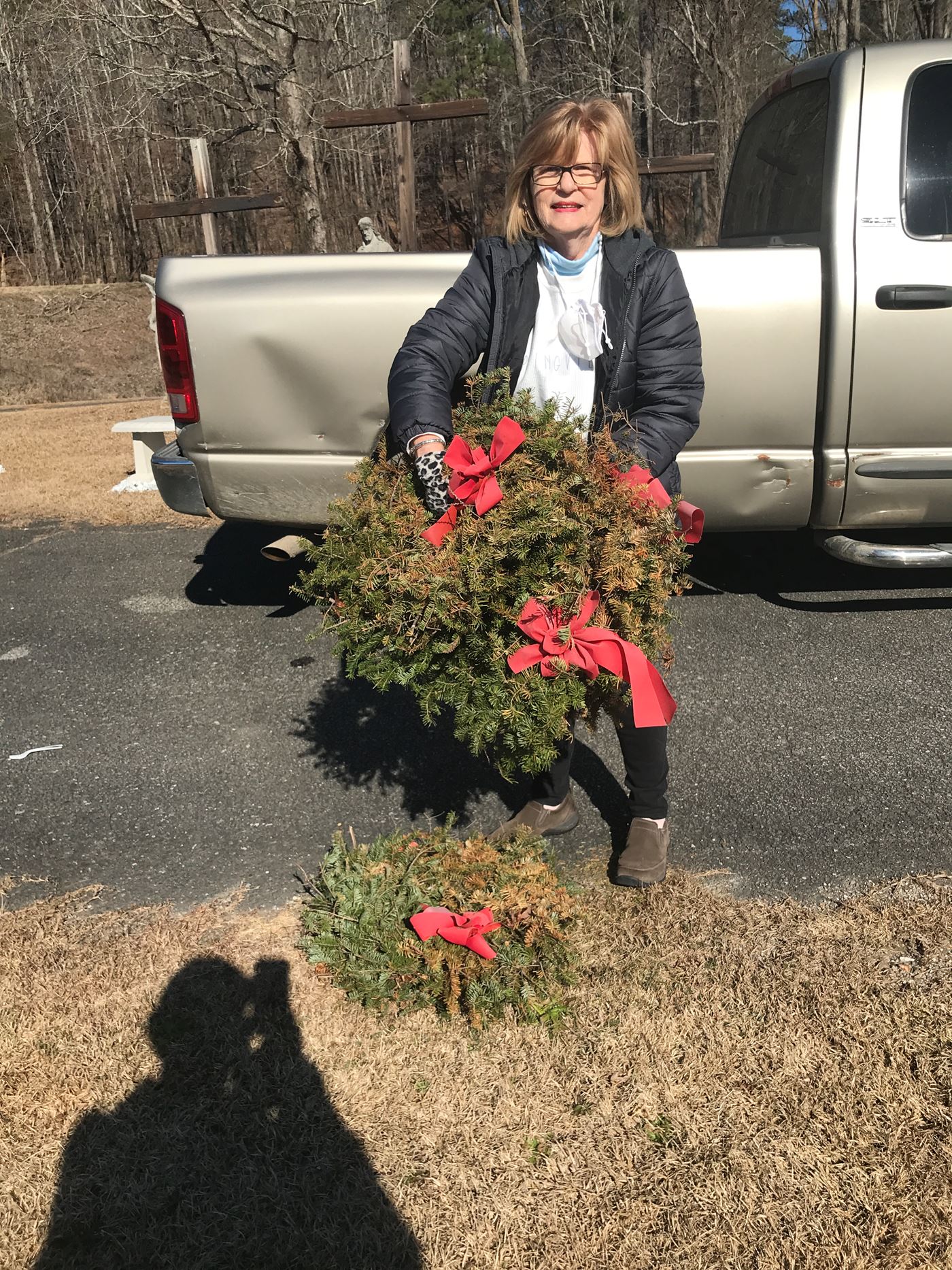 ALRHBC WAA Location Coordinator Retiring Remembrance Wreaths