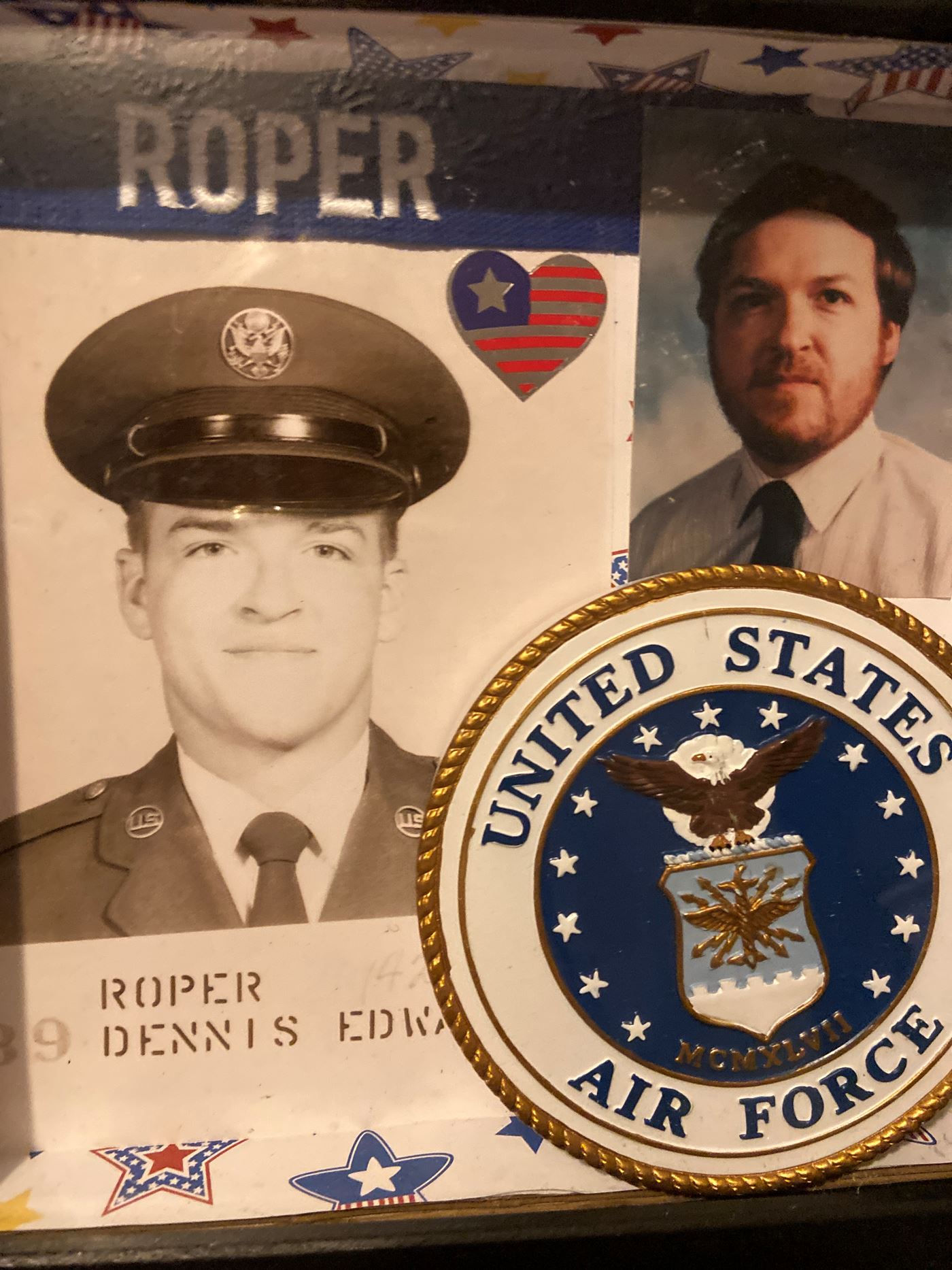 <i class="material-icons" data-template="memories-icon">stars</i><br/>Dennis  Roper, Sr., Air Force<br/><div class='remember-wall-long-description'>
  My father, Dennis E. Roper, Sr., served in the US Air Force from 1973-1979. My father was a man of honor and dignity. I am so proud and thankful he was my father. May he Rest In Peace until we meet again. I love you dad!
Love, Tosha, Tim, Ava, Ryan and Max</div><a class='btn btn-primary btn-sm mt-2 remember-wall-toggle-long-description' onclick='initRememberWallToggleLongDescriptionBtn(this)'>Learn more</a>