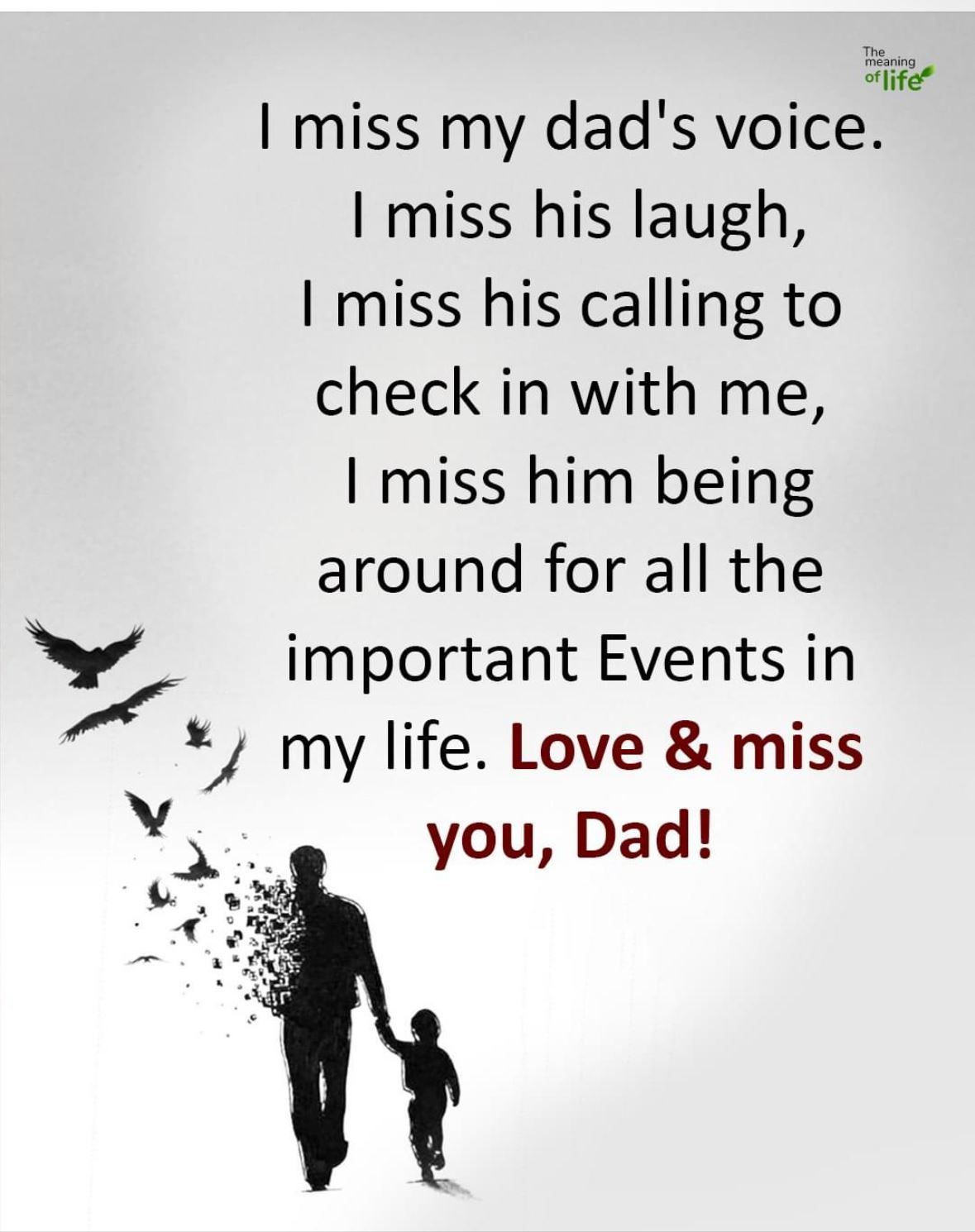 <i class="material-icons" data-template="memories-icon">chat_bubble</i><br/>James B. Porter<br/><div class='remember-wall-long-description'>I love you so much Dad. Not a day goes by that I don’t think of you, and I always want to give you a big hug. Thanks for watching over us. Merry Christmas Dad.</div><a class='btn btn-primary btn-sm mt-2 remember-wall-toggle-long-description' onclick='initRememberWallToggleLongDescriptionBtn(this)'>Learn more</a>