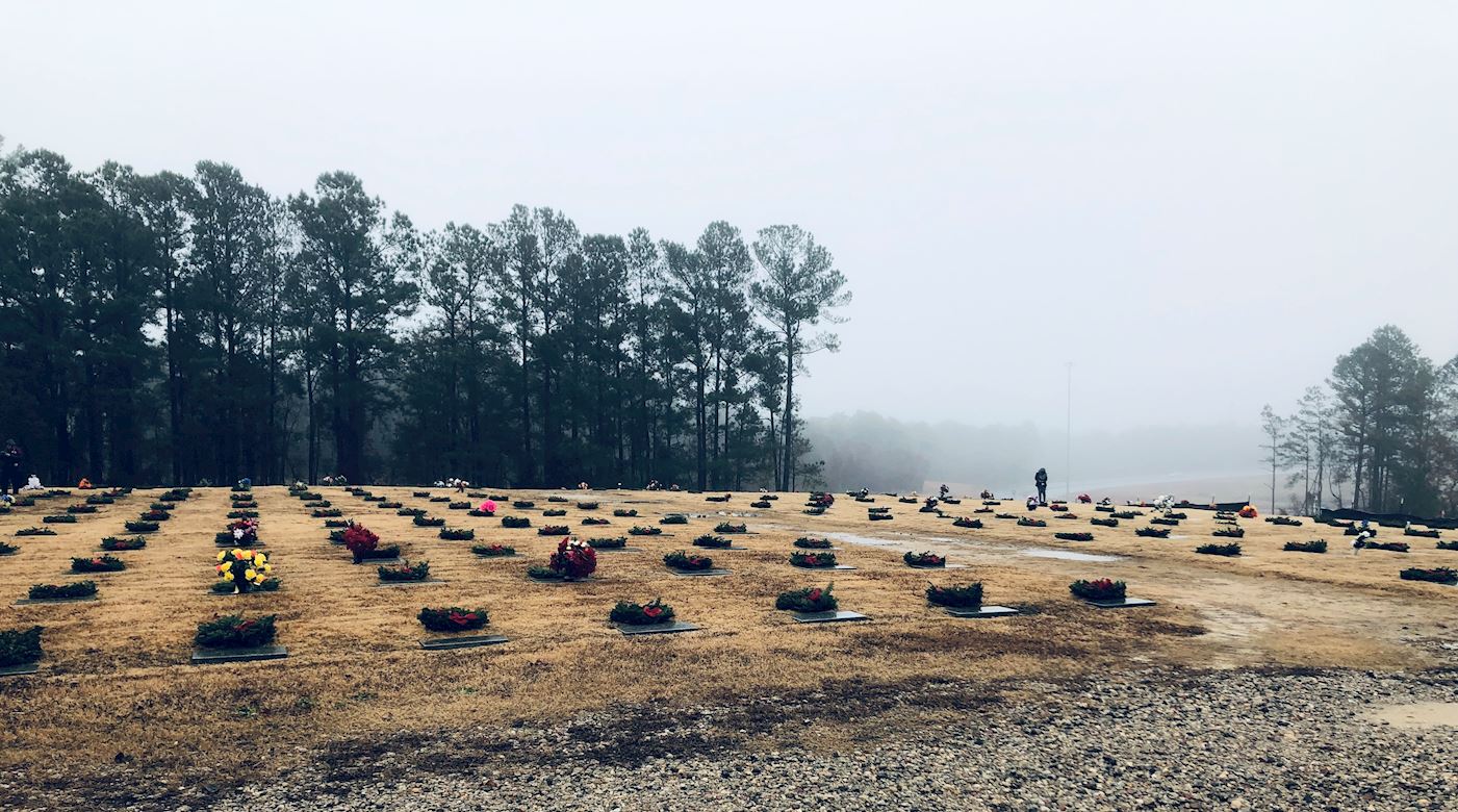 Wreaths placed at Sandhills State Veterans Cemetery 2018