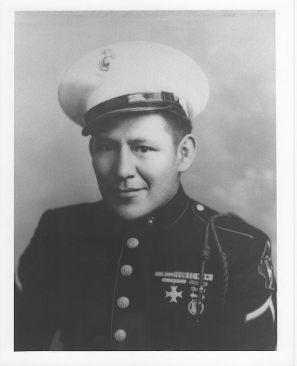 <i class="material-icons" data-template="memories-icon">cloud</i><br/>Carl Gorman, Marine Corps<br/><div class='remember-wall-long-description'>On behalf of my Grandfather, Carl N. Gorman, and for all who have served - Walk in Beauty.</div><a class='btn btn-primary btn-sm mt-2 remember-wall-toggle-long-description' onclick='initRememberWallToggleLongDescriptionBtn(this)'>Learn more</a>