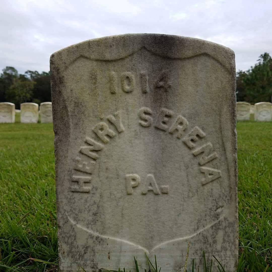 <i class="material-icons" data-template="memories-icon">stars</i><br/>Henry Serena, Army<br/><div class='remember-wall-long-description'>Civil War veteran, Pvt. Henry Serena Co. D 4th Pennsylvania Cavalry. Captured October 12, 1863 at Sulphur Springs, Va. Killed by Confederate neglect at Andersonville prison May 10, 1864. Like the POW / MIA flag says....You are Not Forgotten! - The Murtagh and Hartnett Family</div><a class='btn btn-primary btn-sm mt-2 remember-wall-toggle-long-description' onclick='initRememberWallToggleLongDescriptionBtn(this)'>Learn more</a>