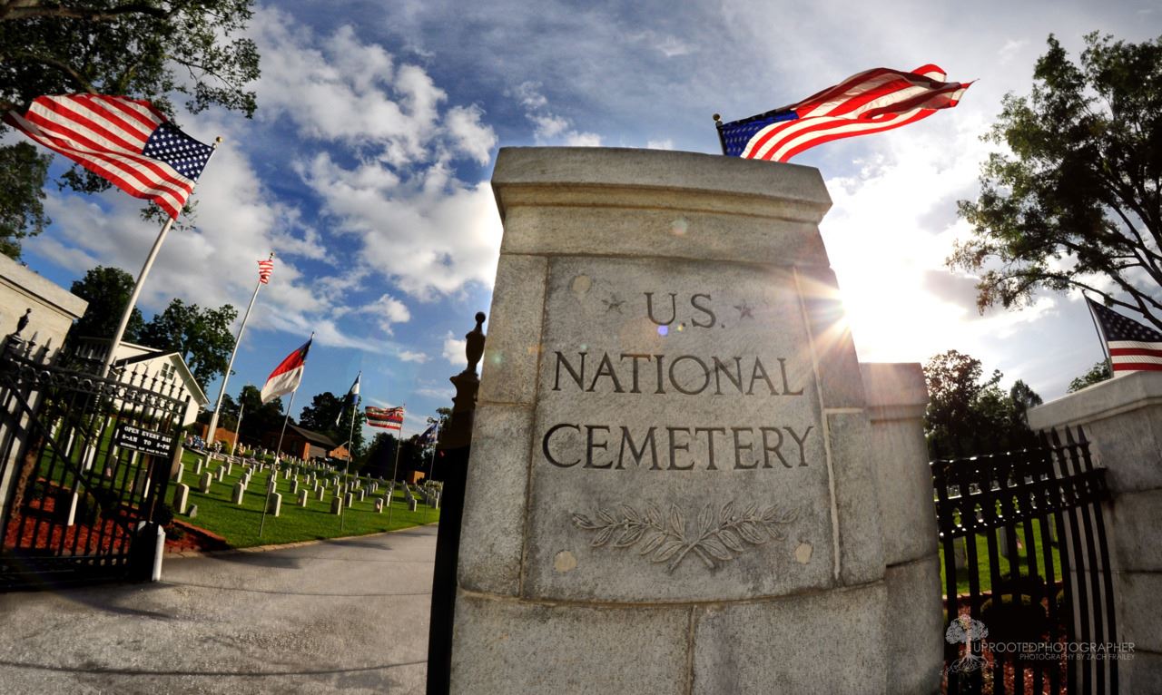 New Bern National Cemetery - photo by Zach Frailey 