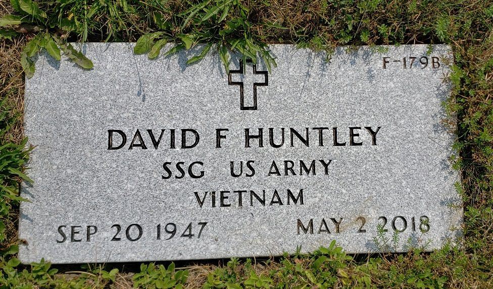 <i class="material-icons" data-template="memories-icon">person_pin</i><br/>David Huntley<br/>Born 9/24/2047<br/>Passed on 5/2/2018<br/>Posted by: Gail Billings<br/><div class='remember-wall-long-description'>To honor my friend David Huntley. Thank you for your service.

Gordan Fields</div><a class='btn btn-primary btn-sm mt-2 remember-wall-toggle-long-description' onclick='initRememberWallToggleLongDescriptionBtn(this)'>Learn more</a>