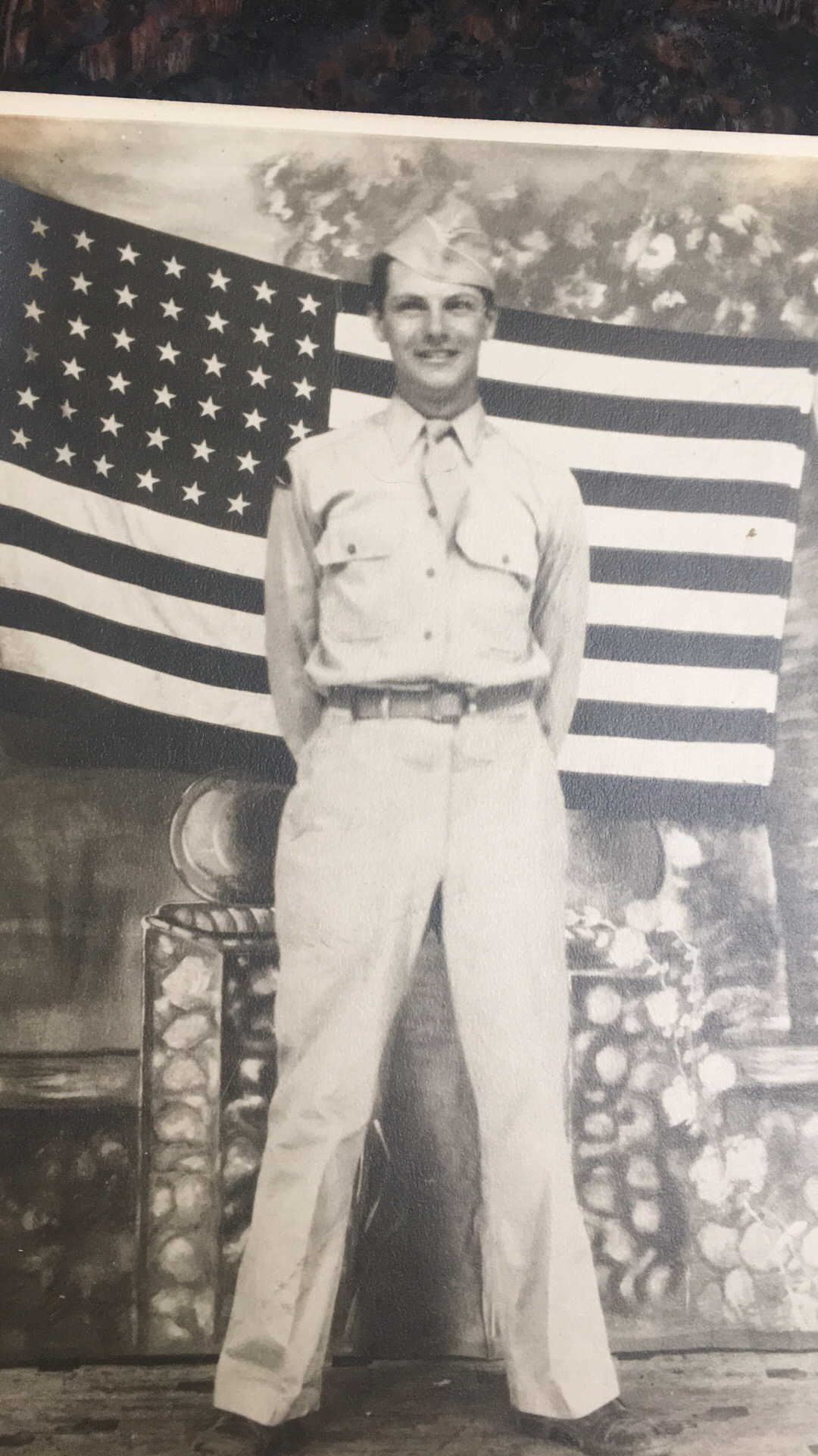 This is Laura's Dad/Matt's Grandfather. He was known as "Poppy" by my brother's kids. Matt never knew him. He served in WWII as a number one gunner with the 157th Infantry, 45th Division. He also received the Purple Heart and 2 oak leaf clusters