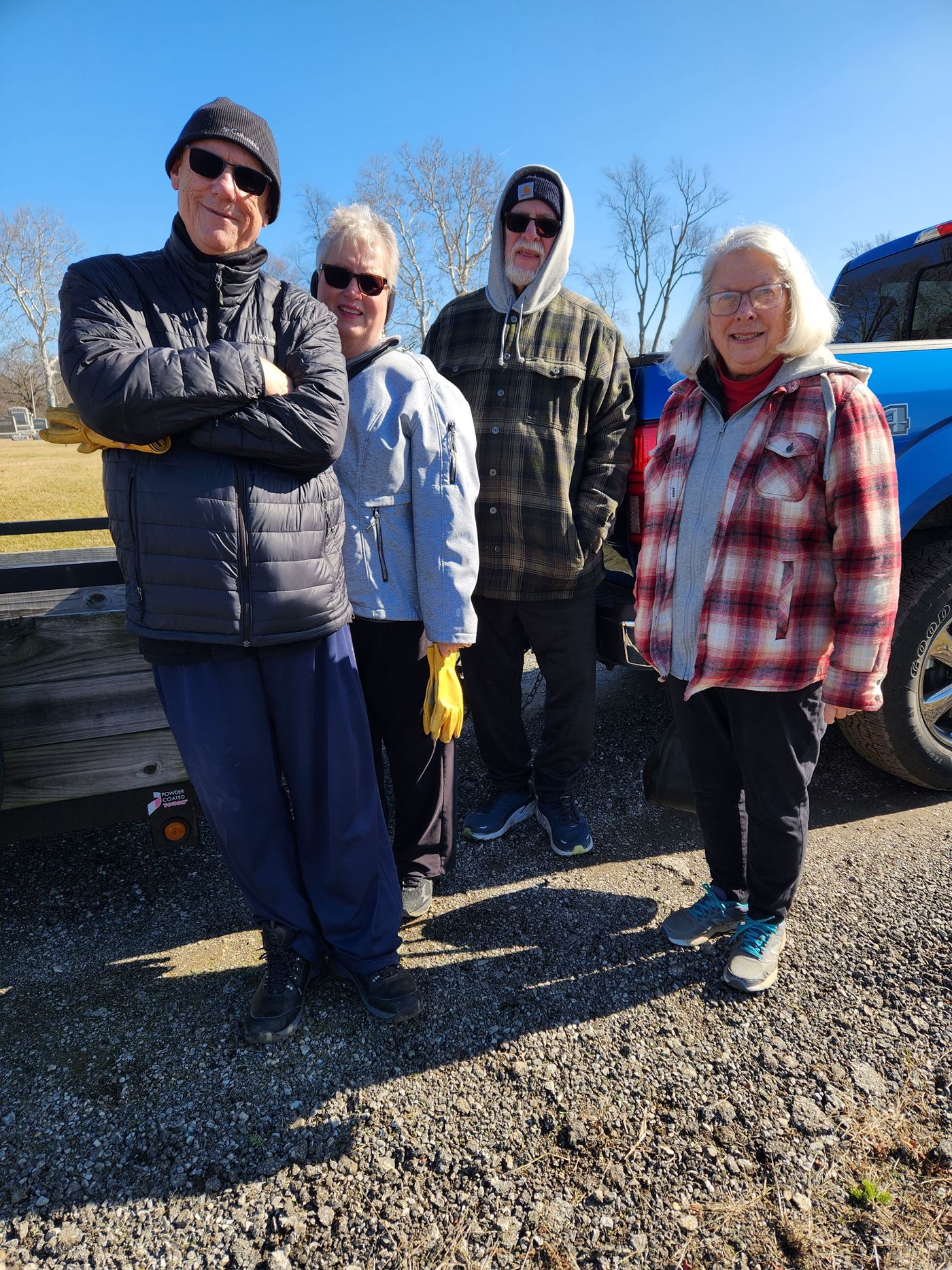 Wreath removal day crew