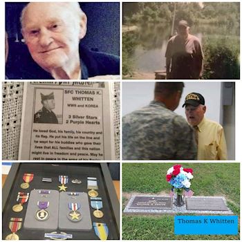 <i class="material-icons" data-template="memories-icon">account_balance</i><br/>Thomas K Whitten<br/><div class='remember-wall-long-description'>We remember all veterans but especially our Dad, Thomas K. Whitten - a true hero who is greatly missed by all.</div><a class='btn btn-primary btn-sm mt-2 remember-wall-toggle-long-description' onclick='initRememberWallToggleLongDescriptionBtn(this)'>Learn more</a>