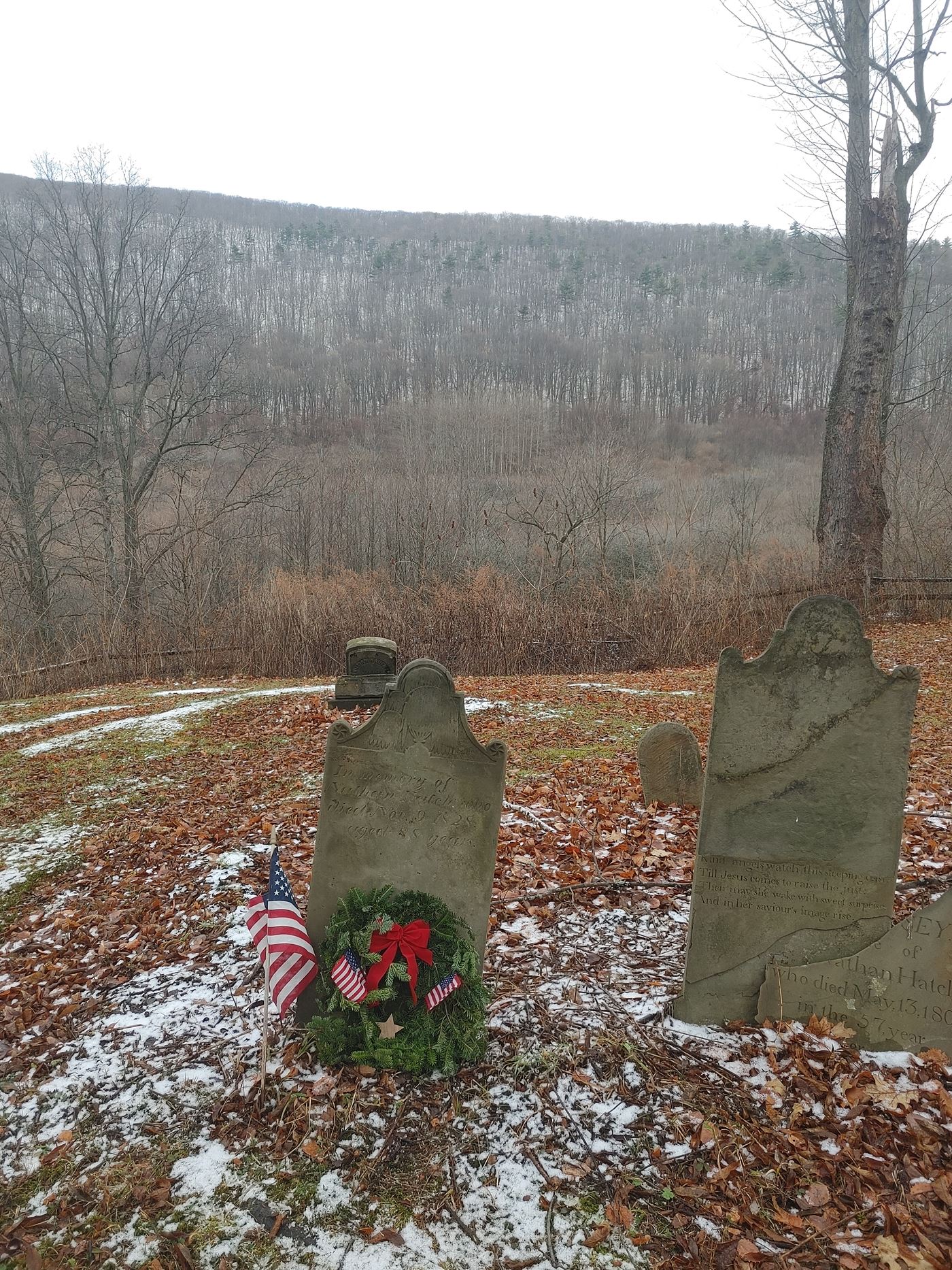 Nathan Hatch - Revolutionary War veteran - Wilder Cemetery, South Bristol NY 2022