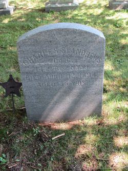 <i class="material-icons" data-template="memories-icon">account_balance</i><br/>Charles St. Andrews, Army<br/><div class='remember-wall-long-description'>PVT Charles St. Andrews, Civil War veteran, 142nd New York Volunteer Infantry, Company C, Union Army. Grand Army of the Republic member, Ransom Post #354, Ogdensburg, NY.  Your service to your country is honored. Rest in peace.</div><a class='btn btn-primary btn-sm mt-2 remember-wall-toggle-long-description' onclick='initRememberWallToggleLongDescriptionBtn(this)'>Learn more</a>