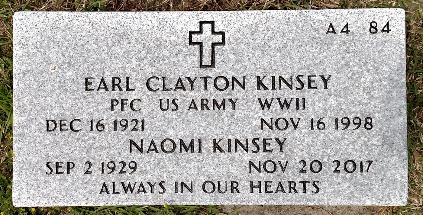 <i class="material-icons" data-template="memories-icon">message</i><br/>Earl Kinsey, Army<br/>Posted by: Betty Kinsey<br/><div class='remember-wall-long-description'>You are loved always</div><a class='btn btn-primary btn-sm mt-2 remember-wall-toggle-long-description' onclick='initRememberWallToggleLongDescriptionBtn(this)'>Learn more</a>