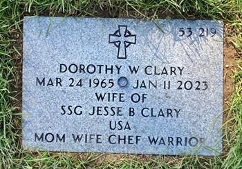 <i class="material-icons" data-template="memories-icon">account_balance</i><br/>Dorothy Clary<br/><div class='remember-wall-long-description'>Dori W. Clary we miss you and love you! Merry Christmas in Heaven.</div><a class='btn btn-primary btn-sm mt-2 remember-wall-toggle-long-description' onclick='initRememberWallToggleLongDescriptionBtn(this)'>Learn more</a>