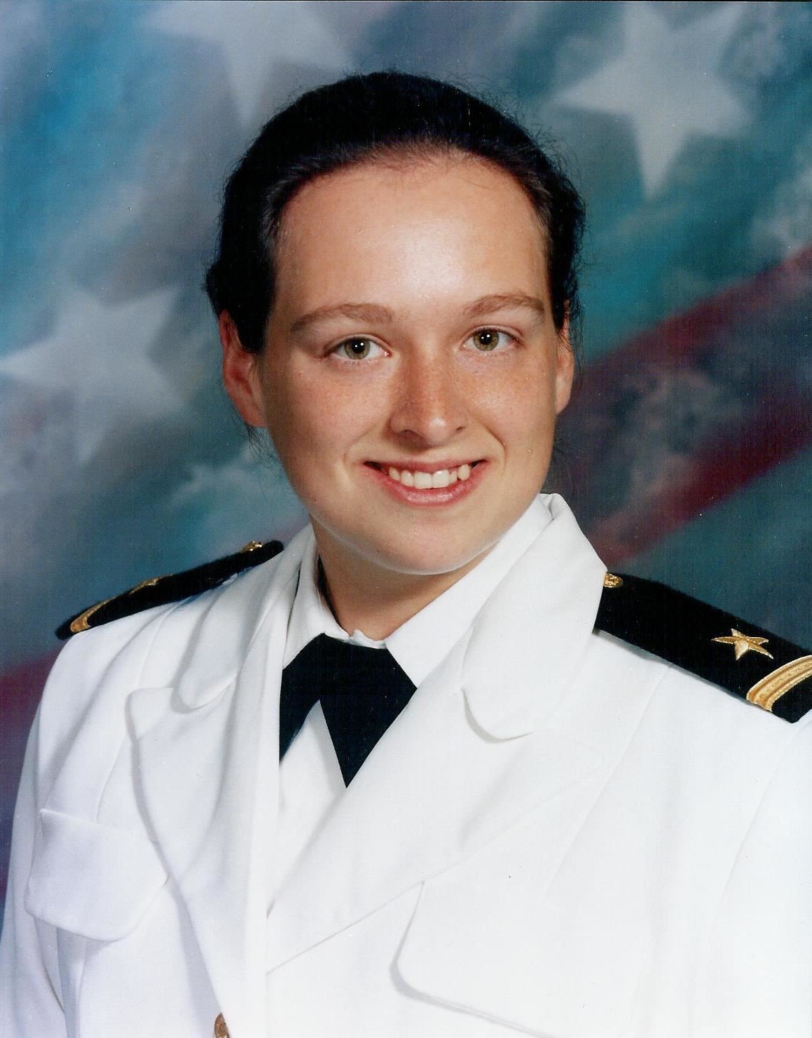 <i class="material-icons" data-template="memories-icon">account_balance</i><br/>Elizabeth Bonn, Navy<br/><div class='remember-wall-long-description'>Elizabeth A. Bonn, USN, Ens.
Beth, you were and are the best daughter two parents could ever hope for. We are so proud of your dedication to your country, to the Navy, and to your family. Until we meet again. Blue skies and tailwinds forever.</div><a class='btn btn-primary btn-sm mt-2 remember-wall-toggle-long-description' onclick='initRememberWallToggleLongDescriptionBtn(this)'>Learn more</a>