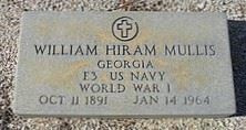 <i class="material-icons" data-template="memories-icon">chat_bubble</i><br/><br/><div class='remember-wall-long-description'>William Hiram Mullis Fireman Third Class United States Navy World War I October 11th, 1891 - January 14th, 1964</div><a class='btn btn-primary btn-sm mt-2 remember-wall-toggle-long-description' onclick='initRememberWallToggleLongDescriptionBtn(this)'>Learn more</a>