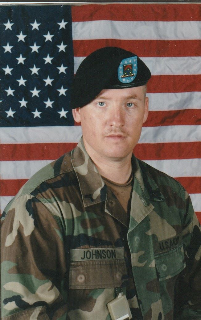 <i class="material-icons" data-template="memories-icon">chat_bubble</i><br/>Byron James Johnson, Army, Sergeant<br/>Born 7/26/1972<br/>Passed on 2/19/2023<br/>Posted by: Maria, Vicki, Ben and Carl<br/><div class='remember-wall-long-description'>In honor of our brother, Byron J. Johnson, who went home with the Lord on February 23, 2023. Loved and missed dearly.</div><a class='btn btn-primary btn-sm mt-2 remember-wall-toggle-long-description' onclick='initRememberWallToggleLongDescriptionBtn(this)'>Learn more</a>