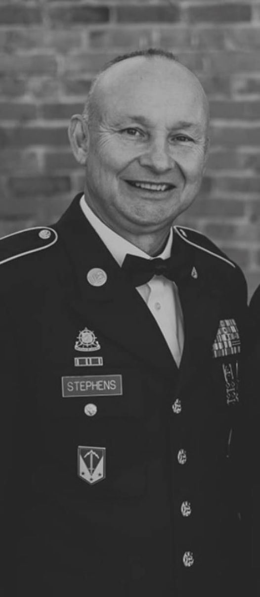 <i class="material-icons" data-template="memories-icon">stars</i><br/>James Stephens<br/><div class='remember-wall-long-description'>Sergeant First Class James Stephens - Sergeant First Class - 1214th Forward Support Company, Washington, Georgia. Previously served in the 648th Maneuver Enhancement Brigade, 1st Battalion 214th Field Artillery - Currently in his 28th year of service in the National Guard.</div><a class='btn btn-primary btn-sm mt-2 remember-wall-toggle-long-description' onclick='initRememberWallToggleLongDescriptionBtn(this)'>Learn more</a>