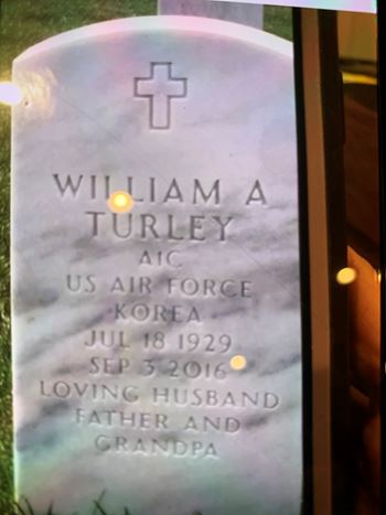 <i class="material-icons" data-template="memories-icon">account_balance</i><br/>William Turley, Air Force<br/><div class='remember-wall-long-description'>We love you dad!!</div><a class='btn btn-primary btn-sm mt-2 remember-wall-toggle-long-description' onclick='initRememberWallToggleLongDescriptionBtn(this)'>Learn more</a>